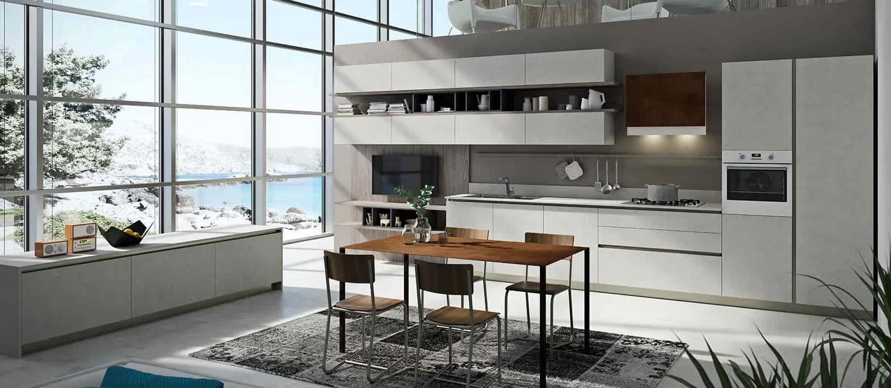 Cucine di design<br>a Napoli 