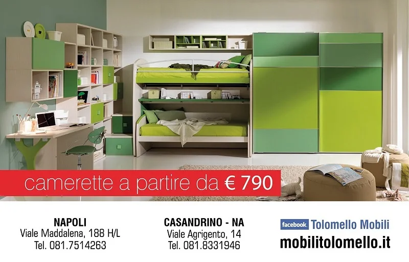 Camerette a partire da 790 € da Tolomello!