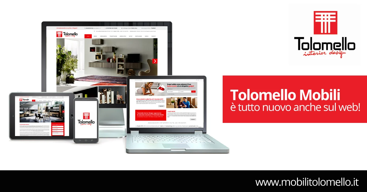 Tolomello Mobili cambia pelle anche sul web!