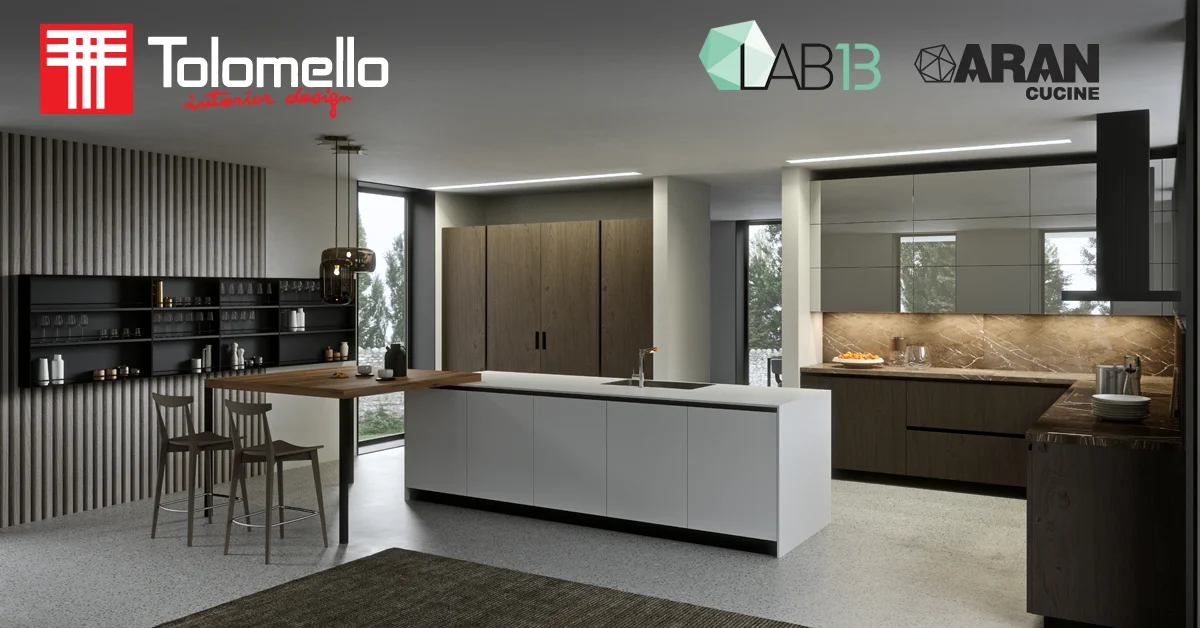 Lo stile italiano dell'arredamento contemporaneo in cucina