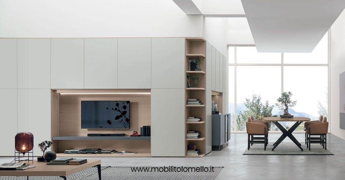 Showroom per l’arredo completo della zona giorno