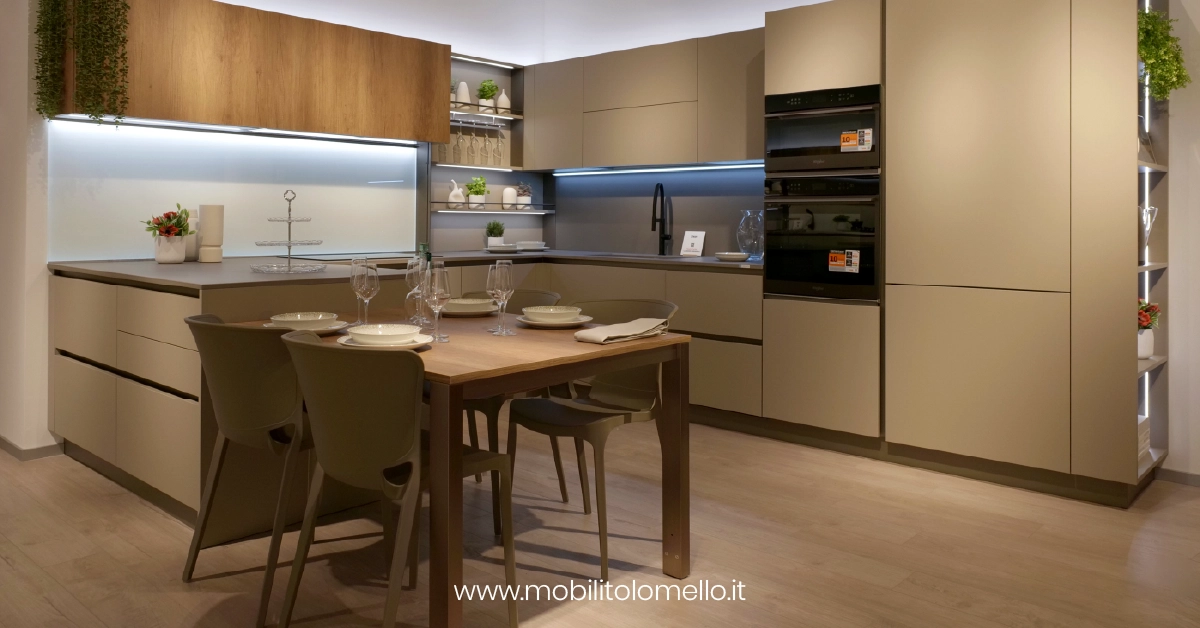 Le composizioni tipo per una cucina