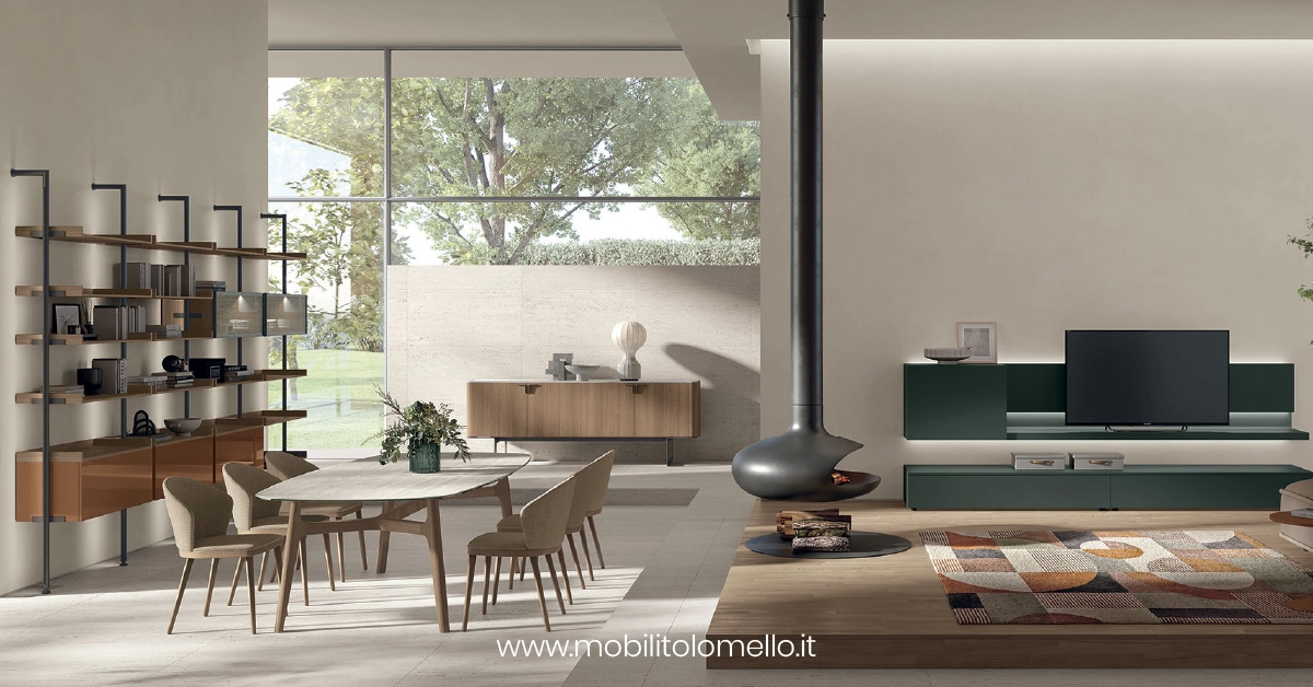 Tendenze arredamento 2026: materiali naturali e colori caldi 